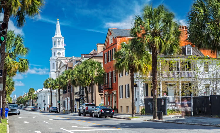 Charleston City Aerial