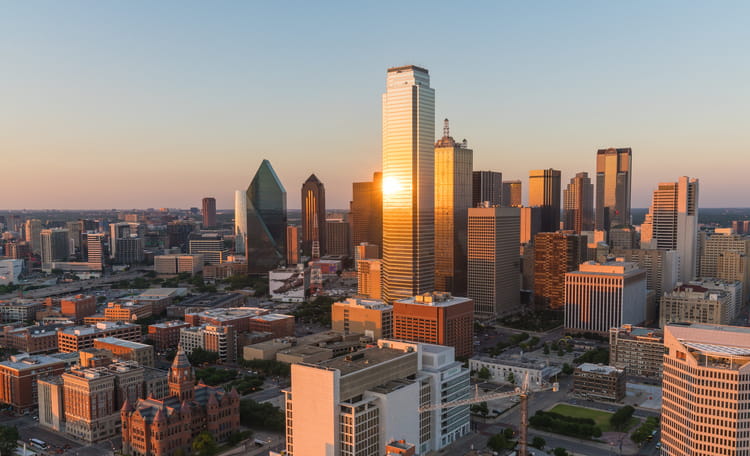 Dallas Skyline at Dusk